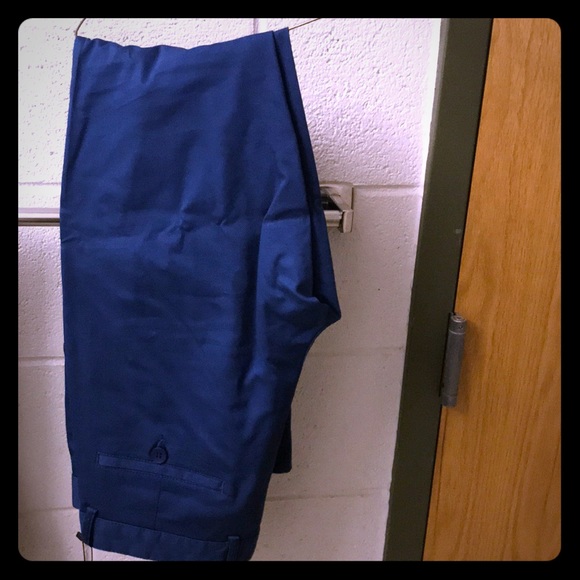 OxCloth Peacock Athletic Fit Chinos - Picture 1 of 2